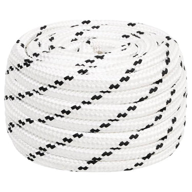 Arbeitsseil Weiß 18 mm 100 m Polyester